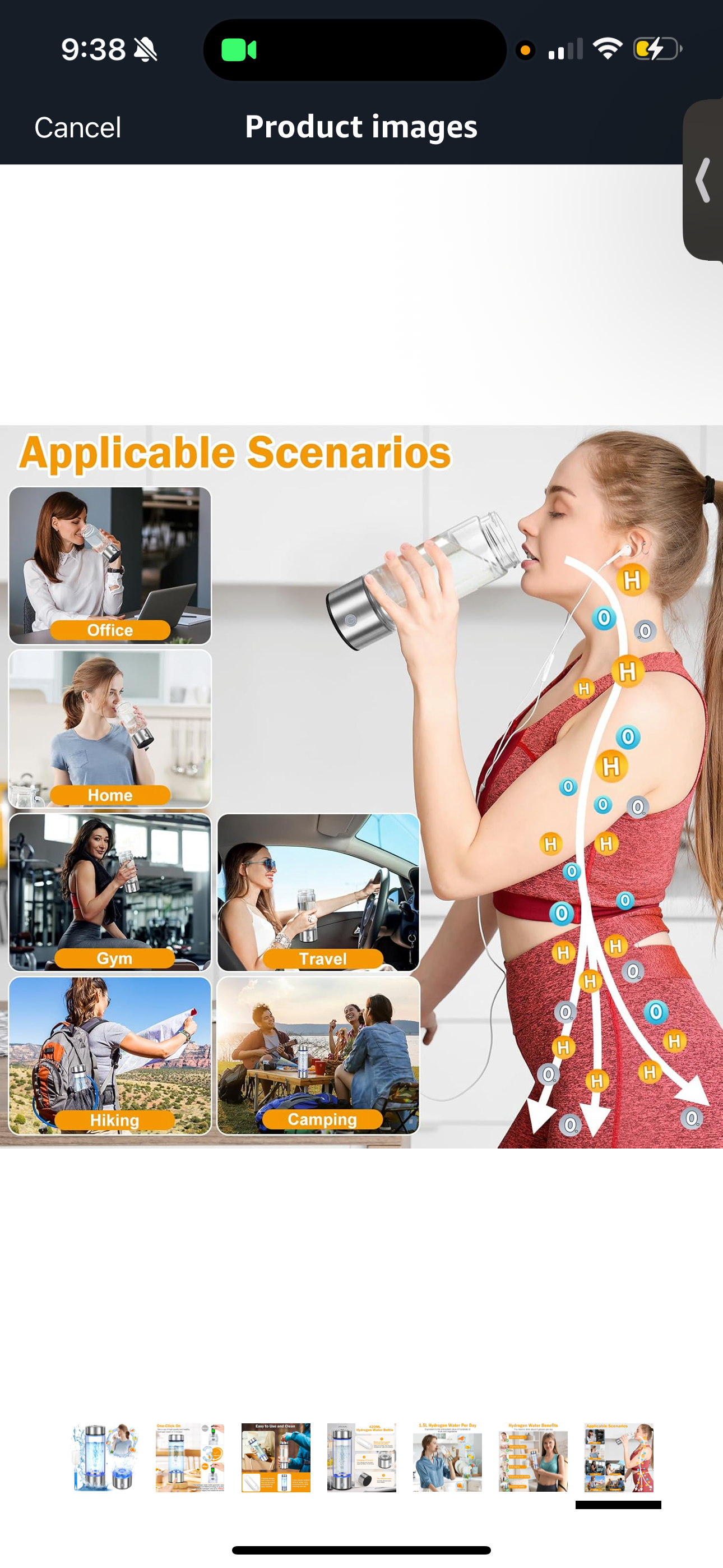 Hydro Water Bottle